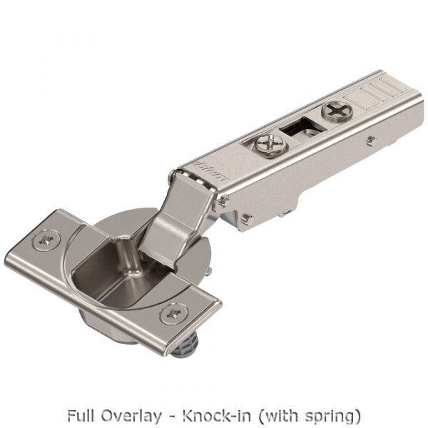Blum - Clip Top 110° Standard Hinge Nickel Plated + Horizontal Cam Plate