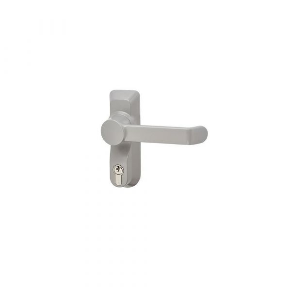 Briton - External Lockable Escutcheon Type Lever Trim for Panic Exit Device