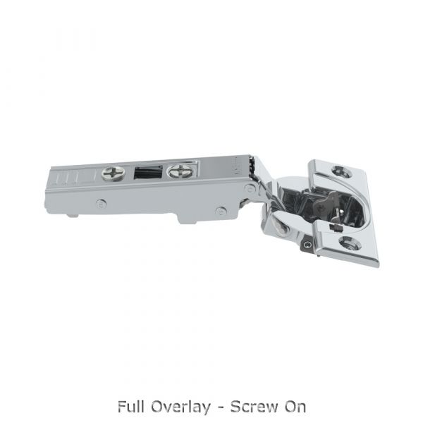 Blum - Clip Top Blumotion 107° Hinge Nickel Plated + Horizontal Cam Plate
