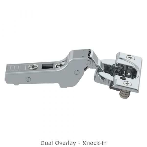 Blum - Clip Top Blumotion 107° Hinge Nickel Plated + Horizontal Cam Plate