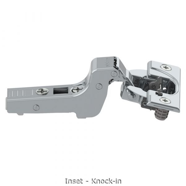 Blum - Clip Top Blumotion 107° Hinge Nickel Plated + Horizontal Cam Plate