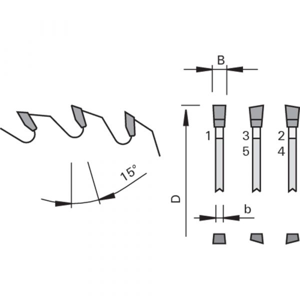 Leuco - Sizing Saw Blades HW "G5" - 300x3.0x30 Z100 G5