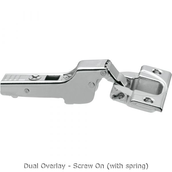 Blum - Clip Top 110° Standard Hinge Nickel Plated + Horizontal Cam Plate