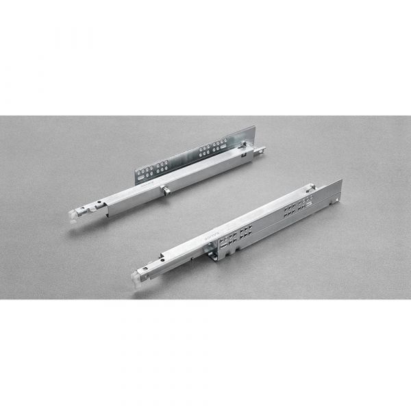 Salice - Full Extension Drawer Runner - Push To Open + Integrated 1D Clip