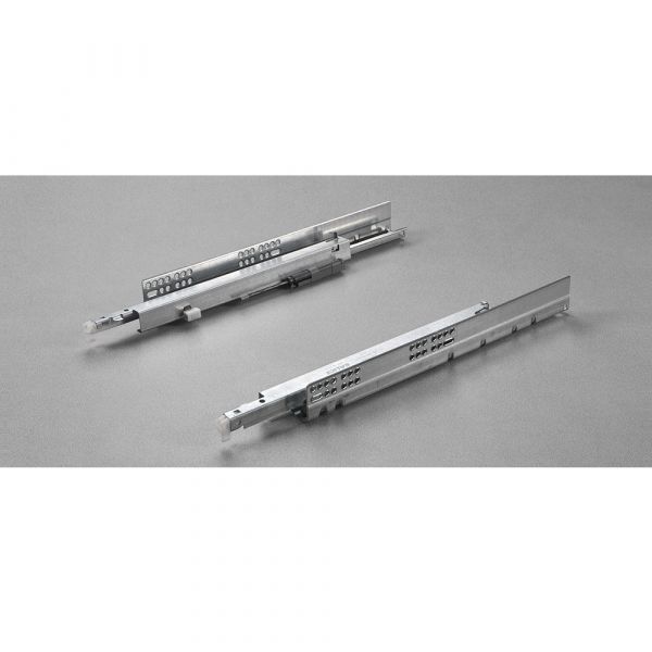 Salice - Unica Soft Closing & Push To Open Full-Extension Runner System + Integrated 1D Clip