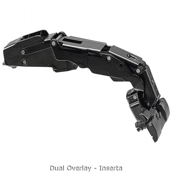 Blum - Clip Top Blumotion Wide Angle Hinge 155° Dual Application + Cam Mounting Plate Cruciform