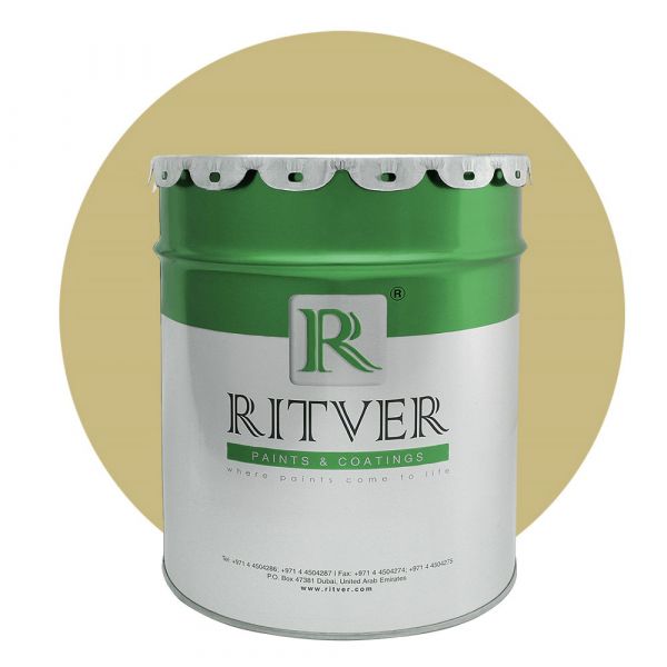 Ritver - Diamond Matt Emulsion Wall Paint 3.6L - Bounty Cream Color