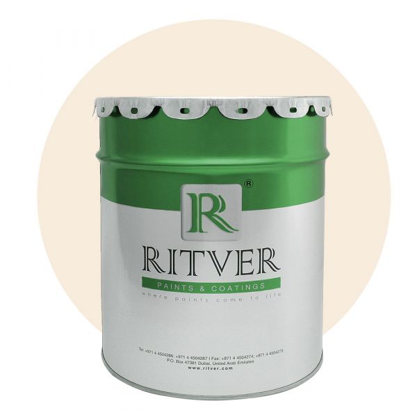 Ritver - Diamond Matt Emulsion Wall Paint 3.6L - Calm Cream Color
