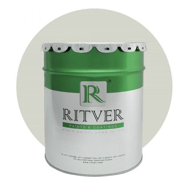 Ritver - Diamond Matt Emulsion Wall Paint 3.6L - Calm Grey Color