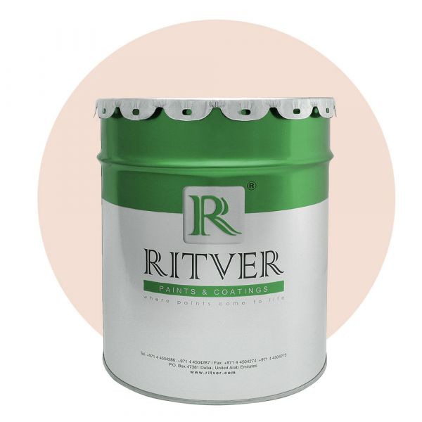 Ritver - Water Based Emulsion Wall Paint 18L - Candy Pink Color