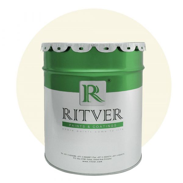 Ritver - Water Based Emulsion Wall Paint 18L - Cream Color