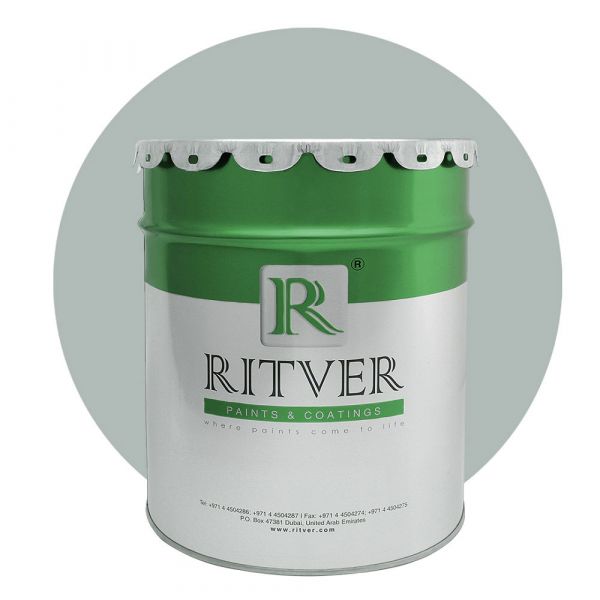 Ritver - Water Based Emulsion Wall Paint 18L - Dark Grey Color