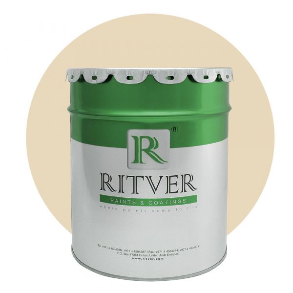 Ritver - Water Based Emulsion Wall Paint 18L - Desert Beige Color