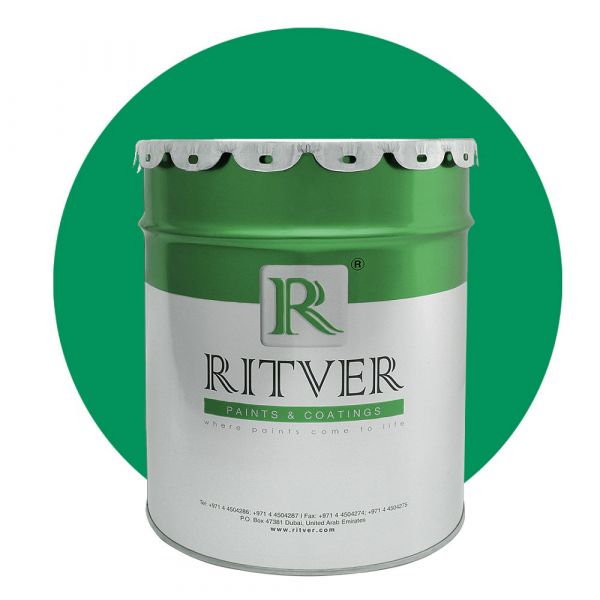 Ritver - Water Based Emulsion Wall Paint 18L - Herbal Green Color