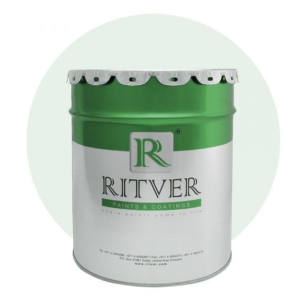 Ritver - Diamond Matt Emulsion Wall Paint 3.6L - Light Green Color