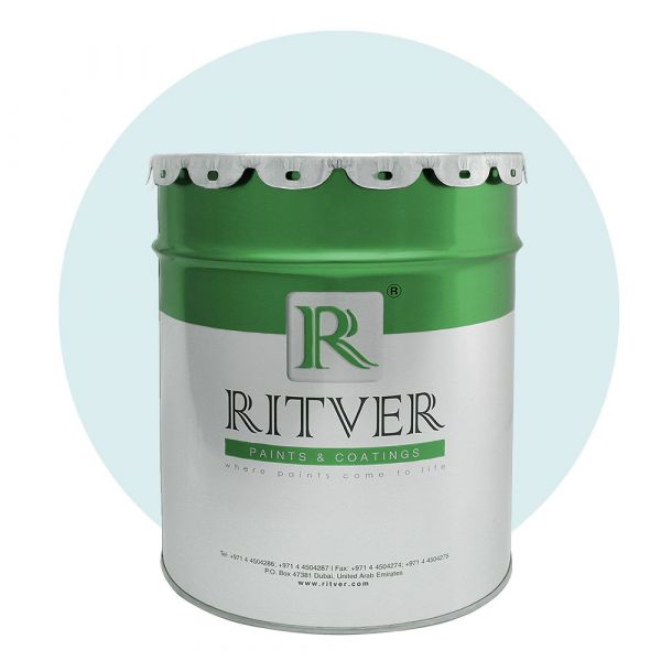 Ritver - Diamond Matt Emulsion Wall Paint 3.6L - Pale Green Color