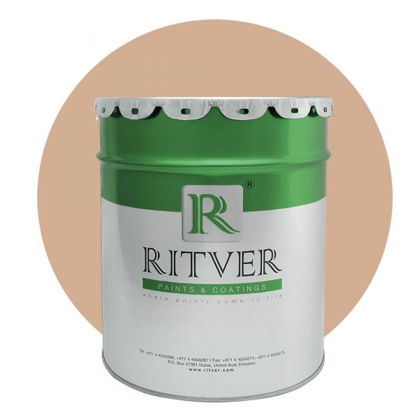 Ritver - Water Based Emulsion Wall Paint 18L - Soft Cream Color