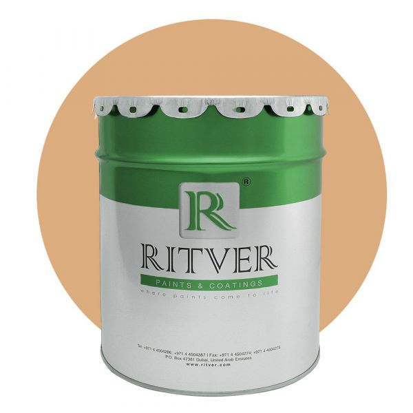 Ritver - Water Based Emulsion Wall Paint 18L - Winter Beige Color