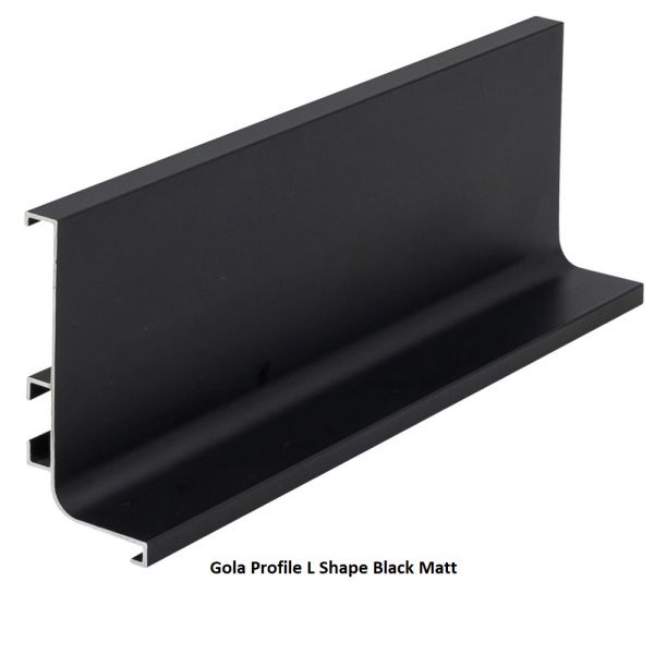 Hettich - Gola Profile Handle L and C - Length: 3000 mm