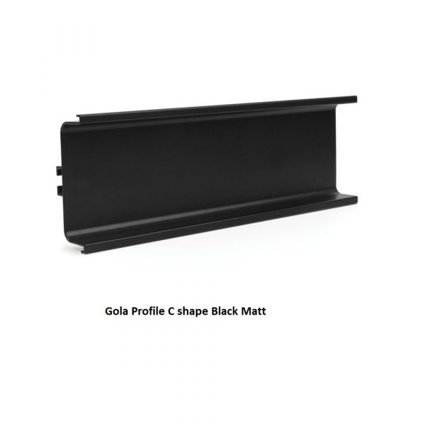 Hettich - Gola Profile Handle L and C - Length: 3000 mm