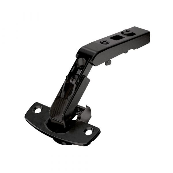 Hettich - Hinge For Corner Cabinet Folding Doors Without Self Closing - Opening Angle 50° / 65° + Cross Mounting Plate
