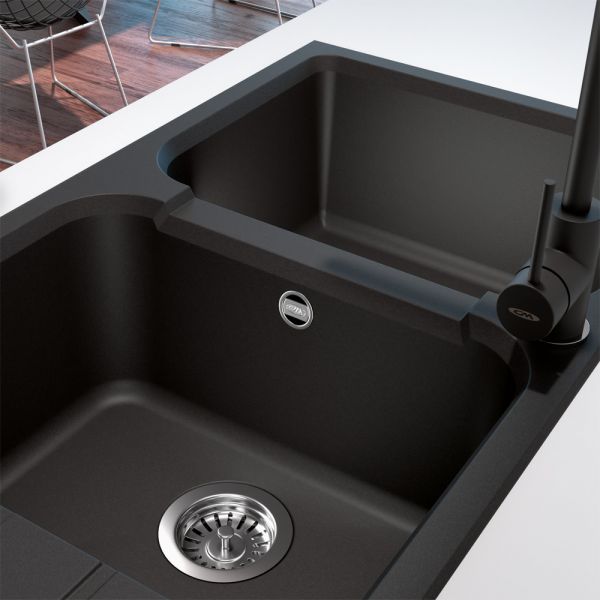 CM Topmount Granite Sink 1160x500 mm