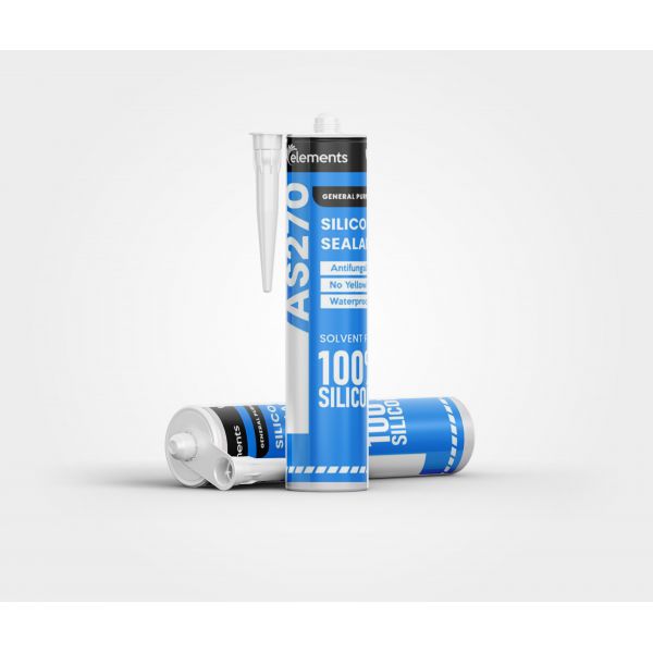 Elements - AS270 Economical Acetic Cure Silicone Sealant