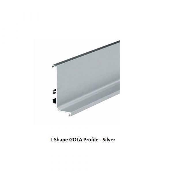 Hettich - Gola Profile Handle L and C - Length: 3000 mm