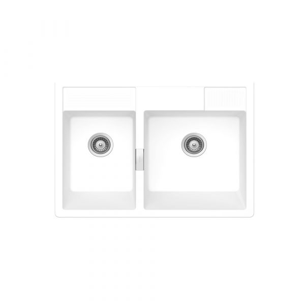 Schock Double Bowl Sink 456 x 465 x 220 mm