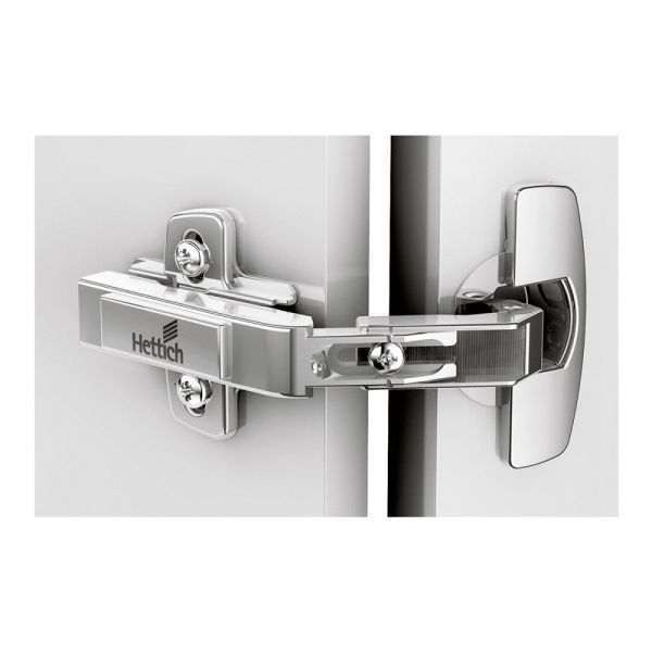 Hettich - Sensys Hinges Bi-Fold Without Self Closing - Opening Angle 50° / 65° + Cross Mounting Plate
