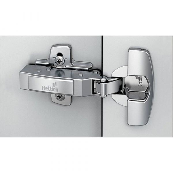 Hettich - Sensys Thick Door Hinge 95° With Integrated Silent System + Cross Mounting Plate