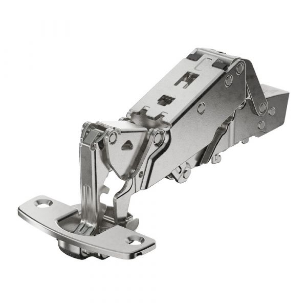 Hettich - Sensys Wide Angle Hinge 165° Zero Protrusion With Integrated Silent System + Cross Mounting Plate