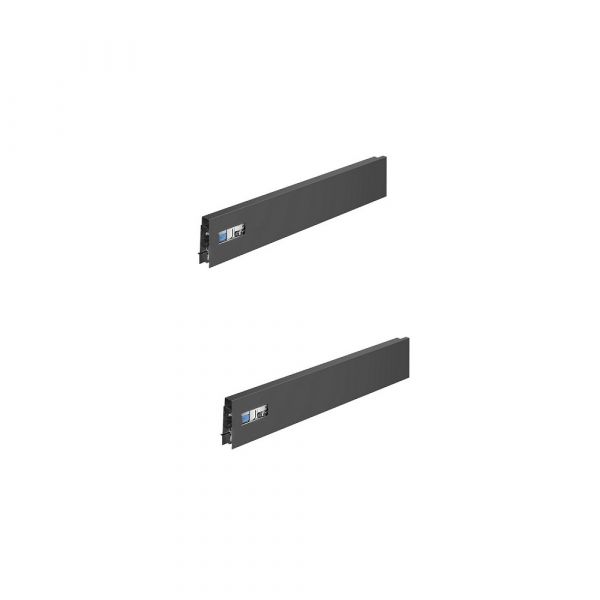 Hettich - InnoTech Atira Drawer System Set L/R 70mm Height Anthracite Finish
