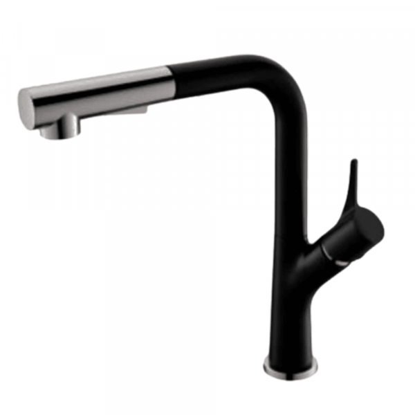 CM Pull-Out Mixer Tap with Abs Spray Matte Black Finish