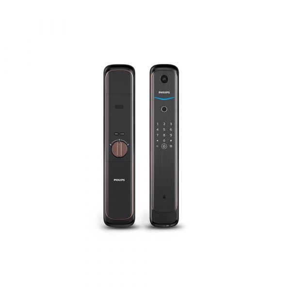 Philips - Easykey Push-Pull Handle Smart Lock - Multiple Access Modes