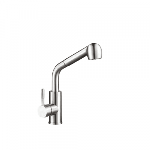 CM Mixer Tap With Pull-Out Spray Inox Sus 304 Finish
