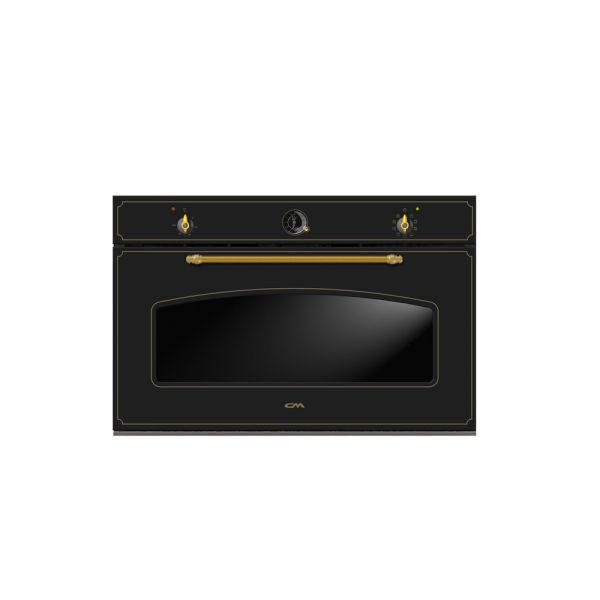 CM - F9 XL Country - 90cm Electric Oven With Fan - Electronic Clock Analogic Program