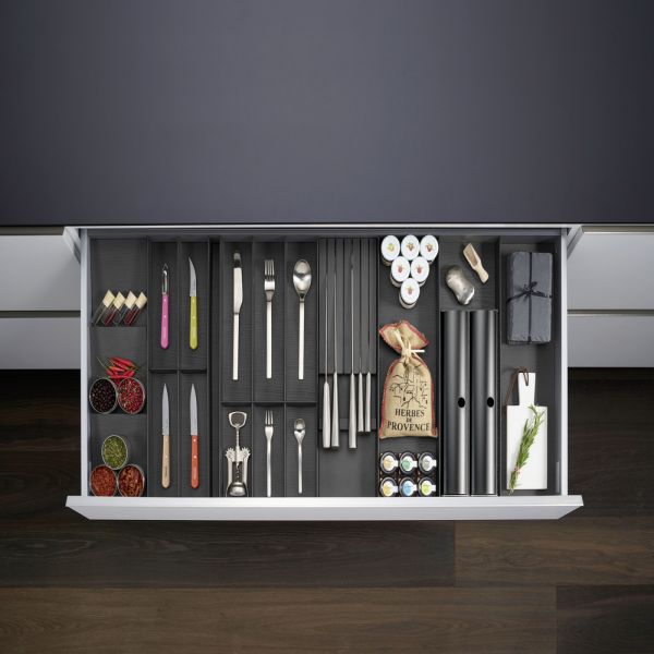Kesseboehmer Fineline LiniQ - Set of 11 Components - Ash Black