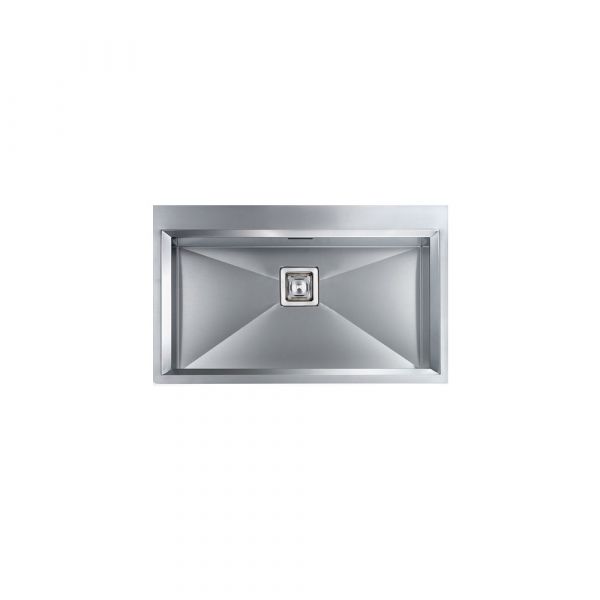 CM Glamour Mix Single Bowl Sink Satin F3 Finish 86 x 50 cm
