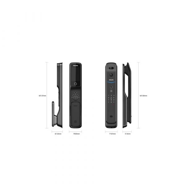 Philips - EasyKey - Push-Pull Door Lock - Facial Recognition