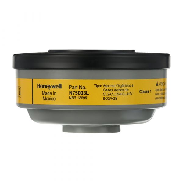 Honeywell - North Safety Organic Vapor/Acid Gas Respirator Low Profile Cartridge (Pair)