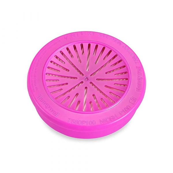 Honeywell - North Particulate Cartridge Half & Full-Face Respirators Magenta - (2 / Pack)