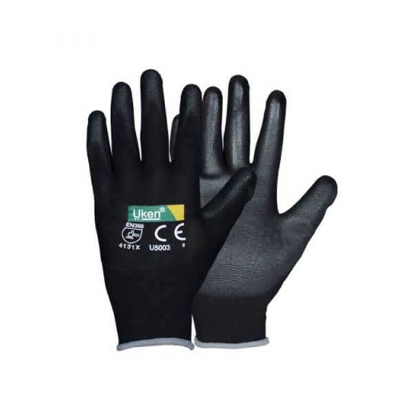 Uken - Safety Gloves with Black Grip