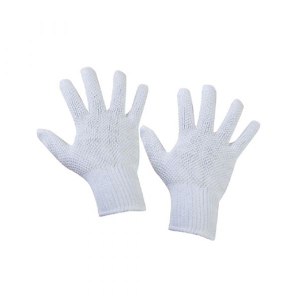 Uken - Safety Gloves White with PVC Dot