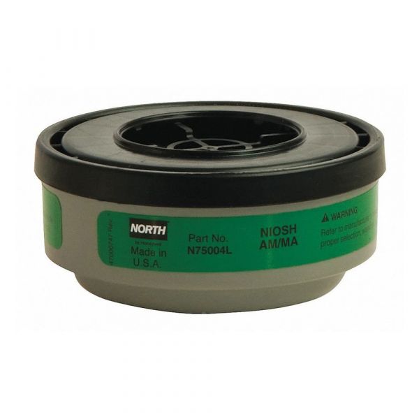 Honeywell - North Ammonia and Methylamine Respirator Cartridges Plastic Universal (Pair)