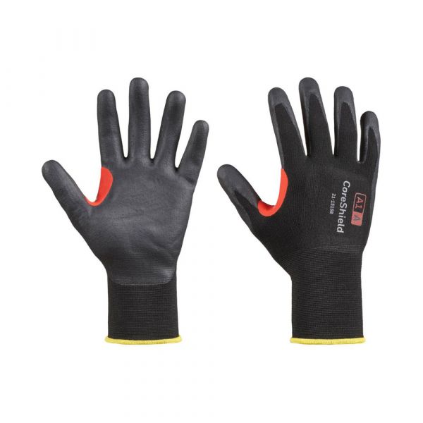 Honeywell - Safety Gloves Microfoam Nitrile Coating - Anti-Cut Level A1 Black (Pair)