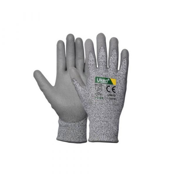 Uken - Safety Gloves Pcot Cut-5