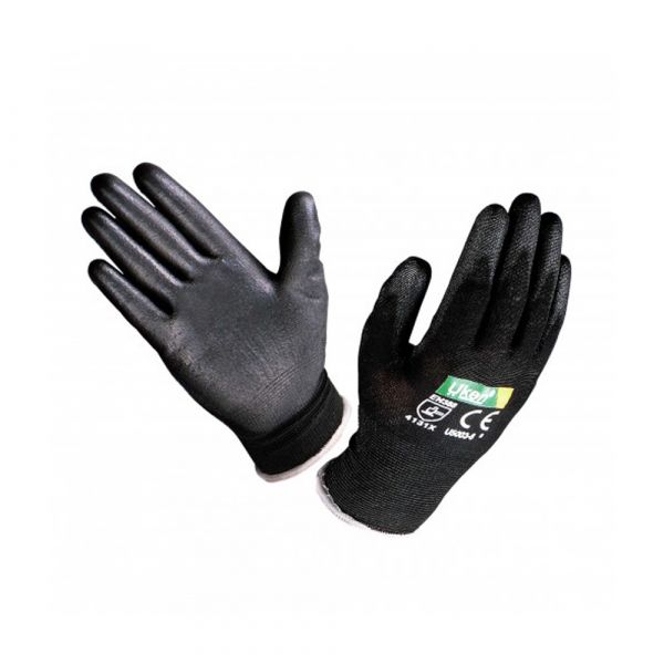Uken - Safety Gloves With Black Grip - Micro Pure Anti-static