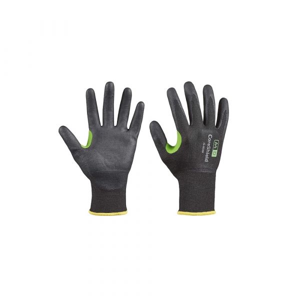 Honeywell - 18 Gauge HPPE Steel Black Liner - Nitrile Micro-Foam Safety Gloves