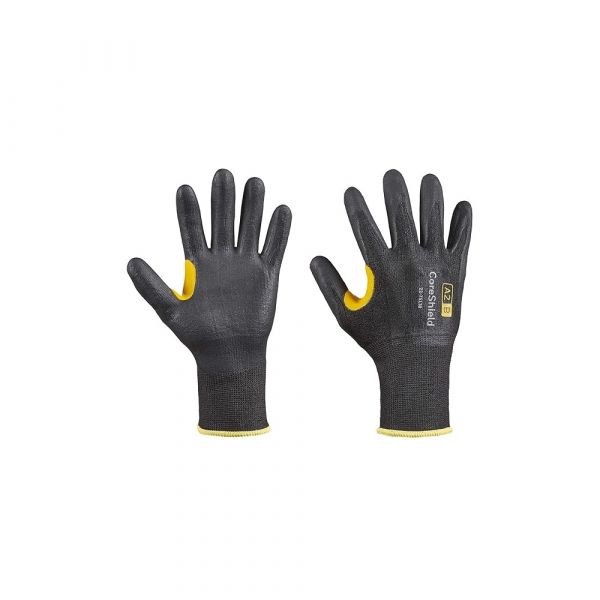 Honeywell - CoreShield 13 Gauge HPPE Black Liner Safety Gloves - Nitrile Micro-Foam